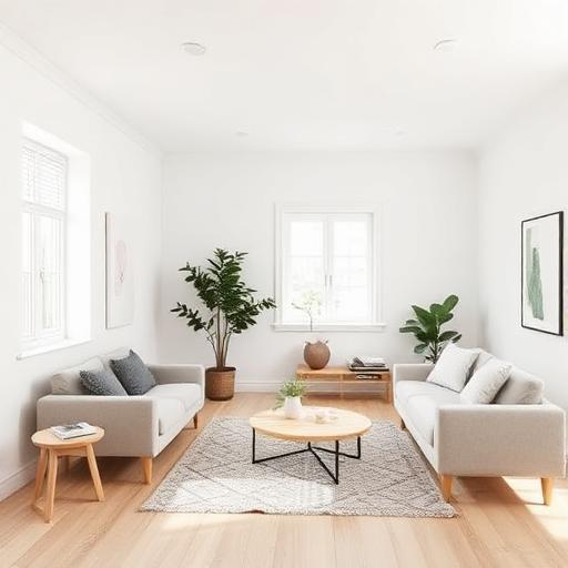 Ambiente no estilo Escandinavo